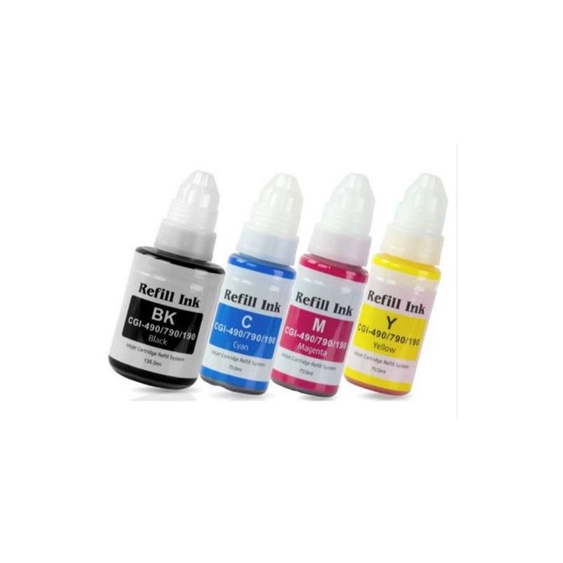 Yellow 70Ml Com Pixma G1400,G2200,G3200,G3400,G34110666C001