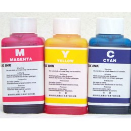 Inchiostro ciano magenta e giallo per Lexmark da 100 ml