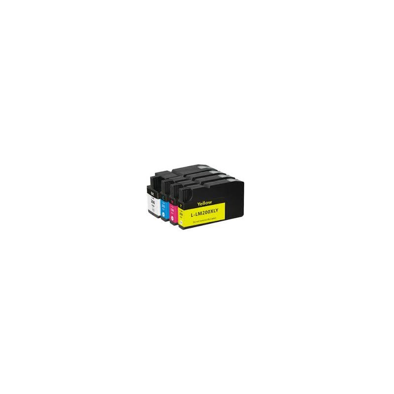 32ML Giallo per Lexmark Pro4000C Pro5000T-1.6K#14L0200