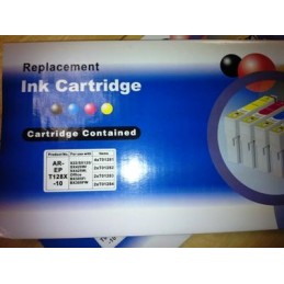 10 Cartucce Compatibili T1281-1282-1283-1284 (4xNere + 6 colori)