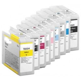 NERO LIGHT da 80ml pigmentato compatibile per Epson SureColor P