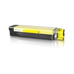 GIALLO rigenerato con chip OKI C 5600 C 5700 - 2K -