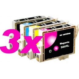 12 cartucce compatibili Epson D68 88 DX3800 4200 4800