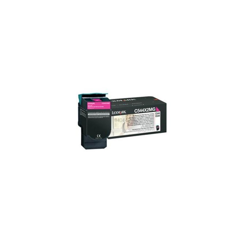 Magentacompatibile per Lexmark C544N 544DN 544DTN 544DW 546DTN.