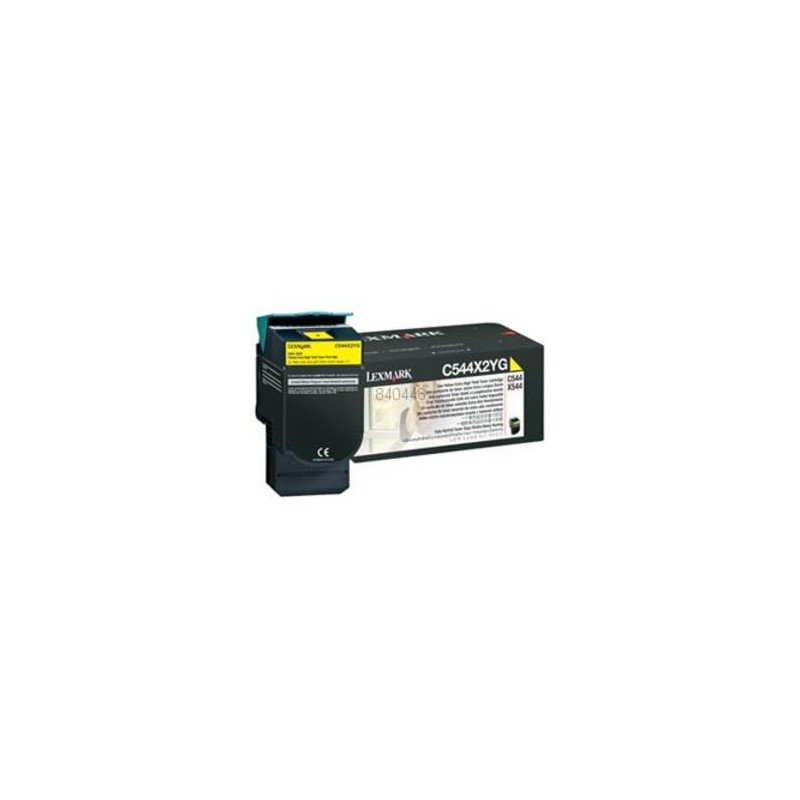 Giallo compatibile per Lexmark C 544N 544DN 544DTN 544DW 546DTN.