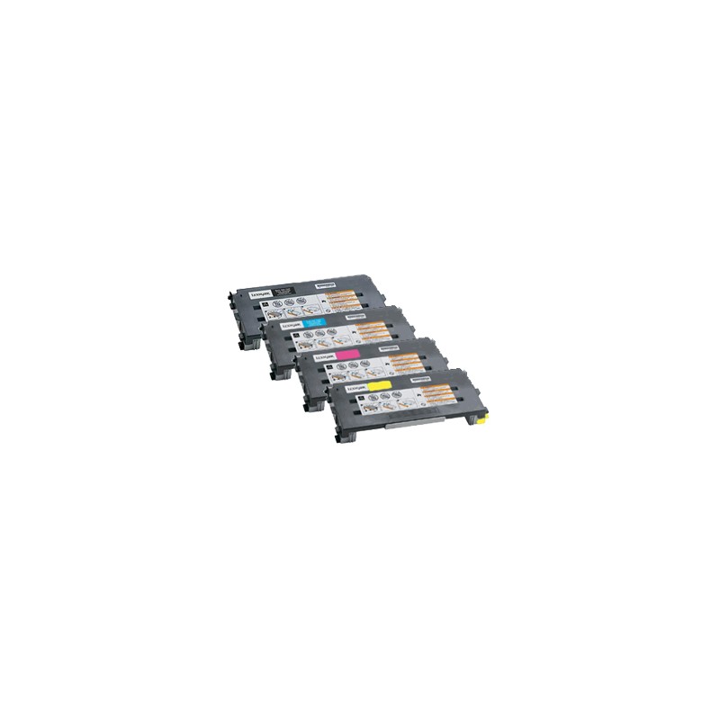 Nero compatibile per Optra Color C500N X 500 N X 502 N 504 N.