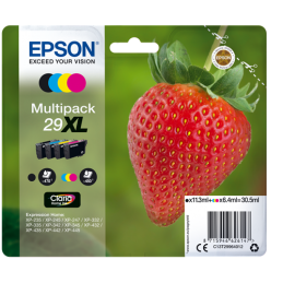 Multipack Epson Fragola 29XL Nero Ciano Magenta Giallo T2996 –