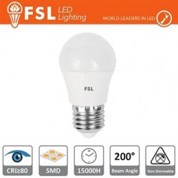 Lampada Sfera - 5,5W 3000K E27 460LM