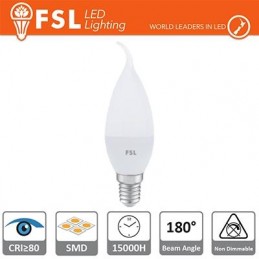 Lampada Colpo di Vento - 5,5W 6500K E14 480LM