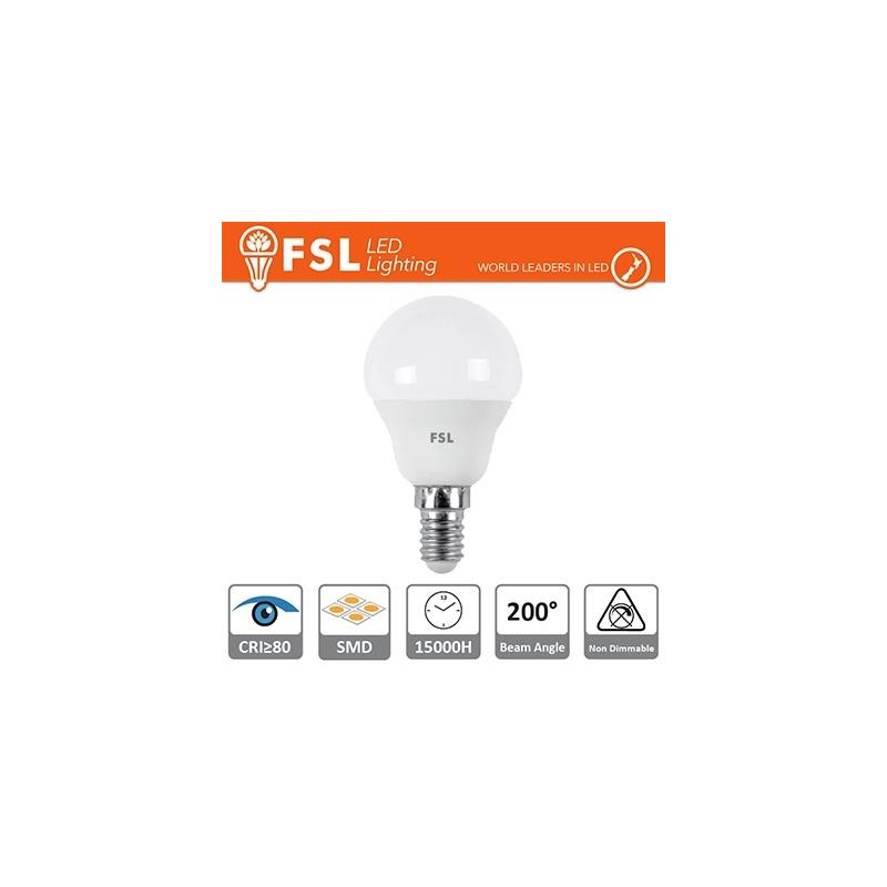 Lampada Sfera - 7,5W 6500K E14 